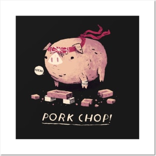 pork chop! Posters and Art